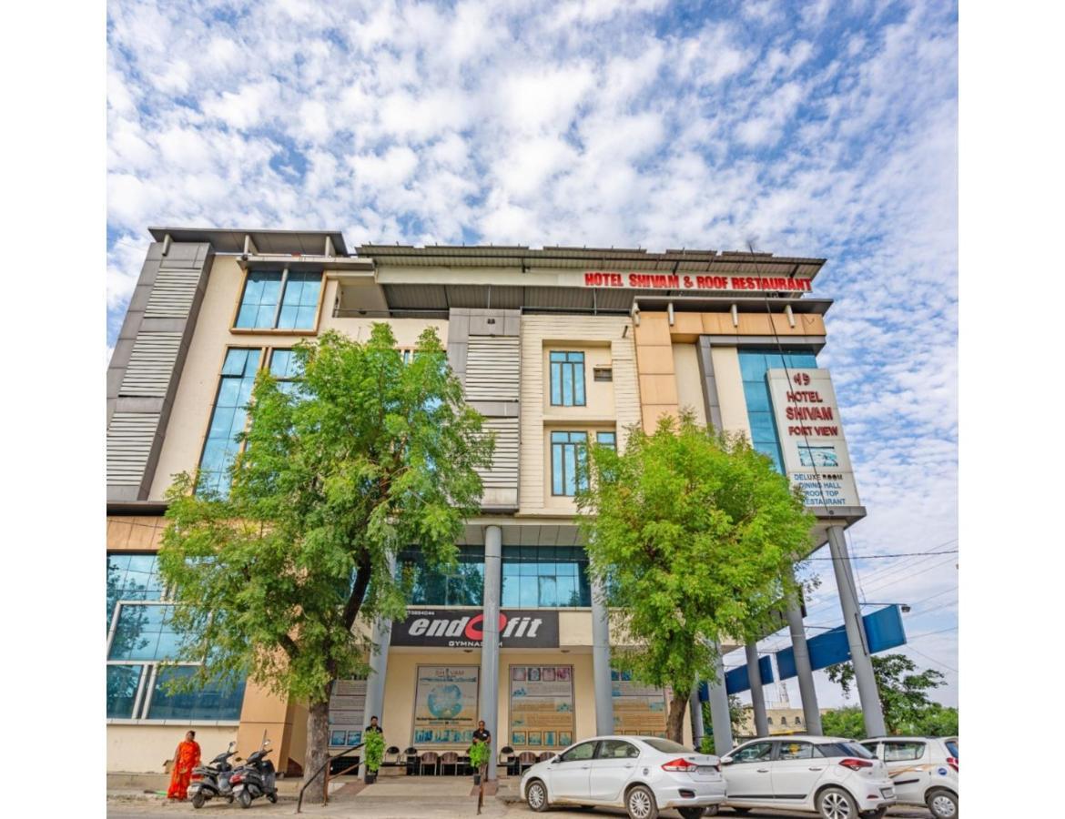 Hotel Shivam Fort View, Chittorgarh Bagian luar foto